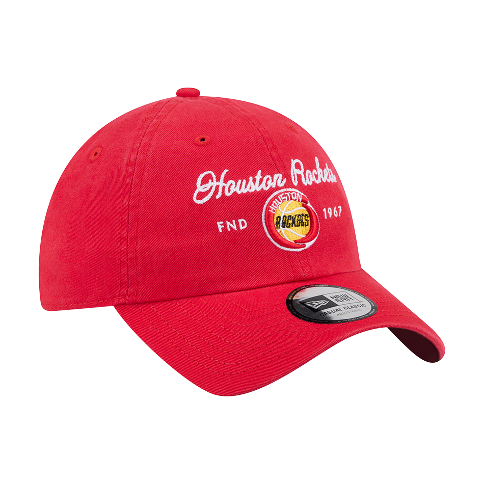 Women's Houston Rockets New Era Casual Classic HWC Adjustable Cap-2