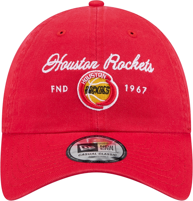 Women's Houston Rockets New Era Casual Classic HWC Adjustable Cap-3