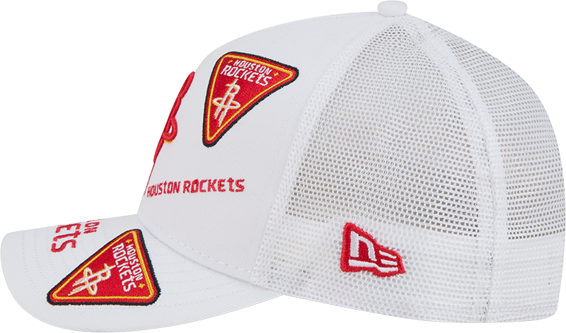 Men's Houston Rockets New Era 9FORTY M-Crown All Over Adjustable Cap-4