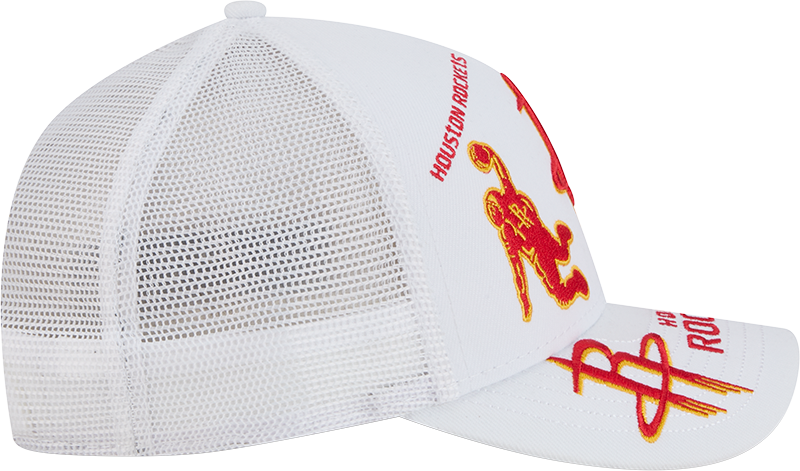 Men's Houston Rockets New Era 9FORTY M-Crown All Over Adjustable Cap-6