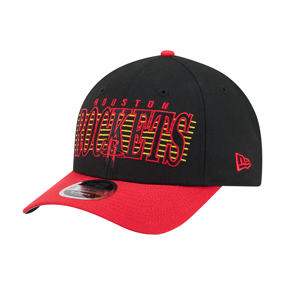 Men's Houston Rockets New Era 9FORTY M-Crown Loyal Adjustable Cap-1