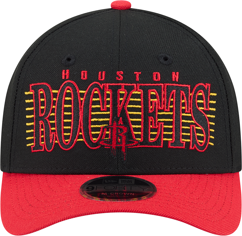 Men's Houston Rockets New Era 9FORTY M-Crown Loyal Adjustable Cap-3