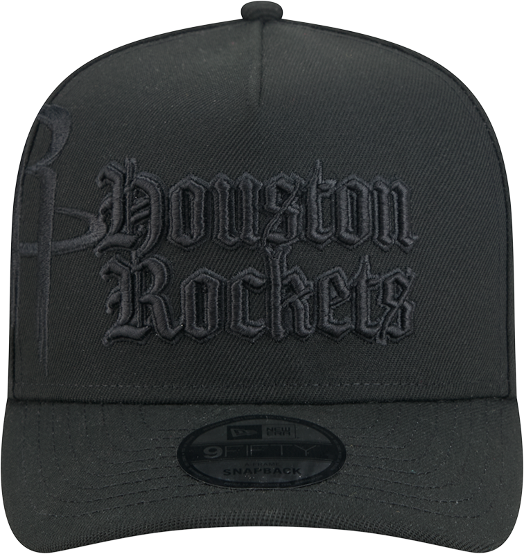Men's Houston Rockets New Era 9FIFTY A-Frame Proud Adjustable Cap-3