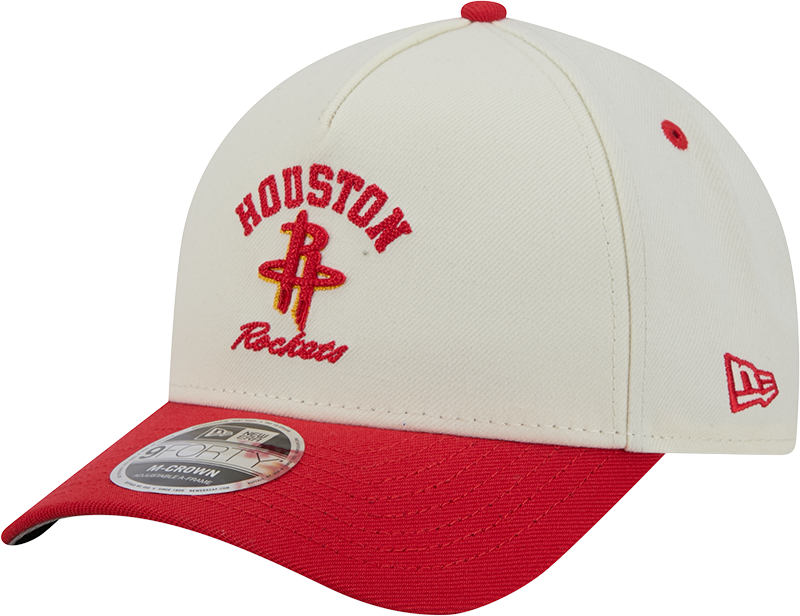 Men's Houston Rockets New Era 9FORTY M-Crown A-Frame Arch Adjustable Cap