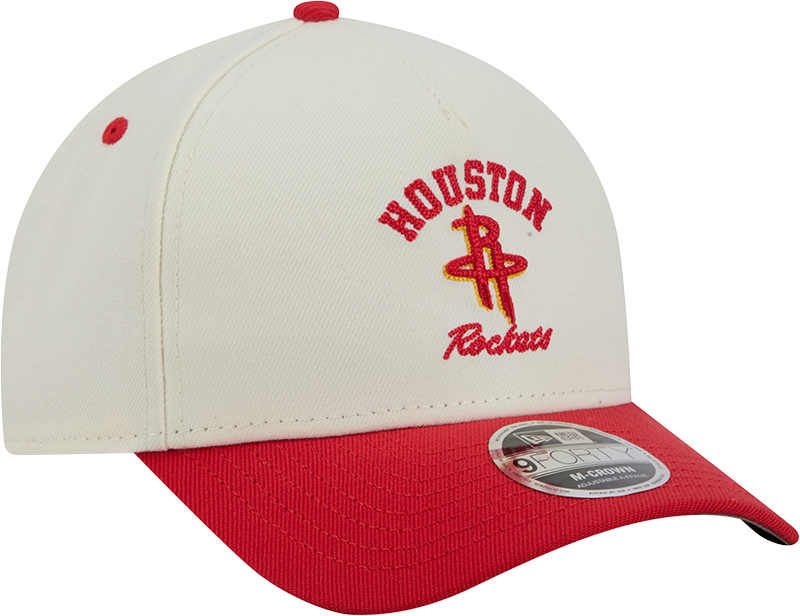 Men's Houston Rockets New Era 9FORTY M-Crown A-Frame Arch Adjustable Cap