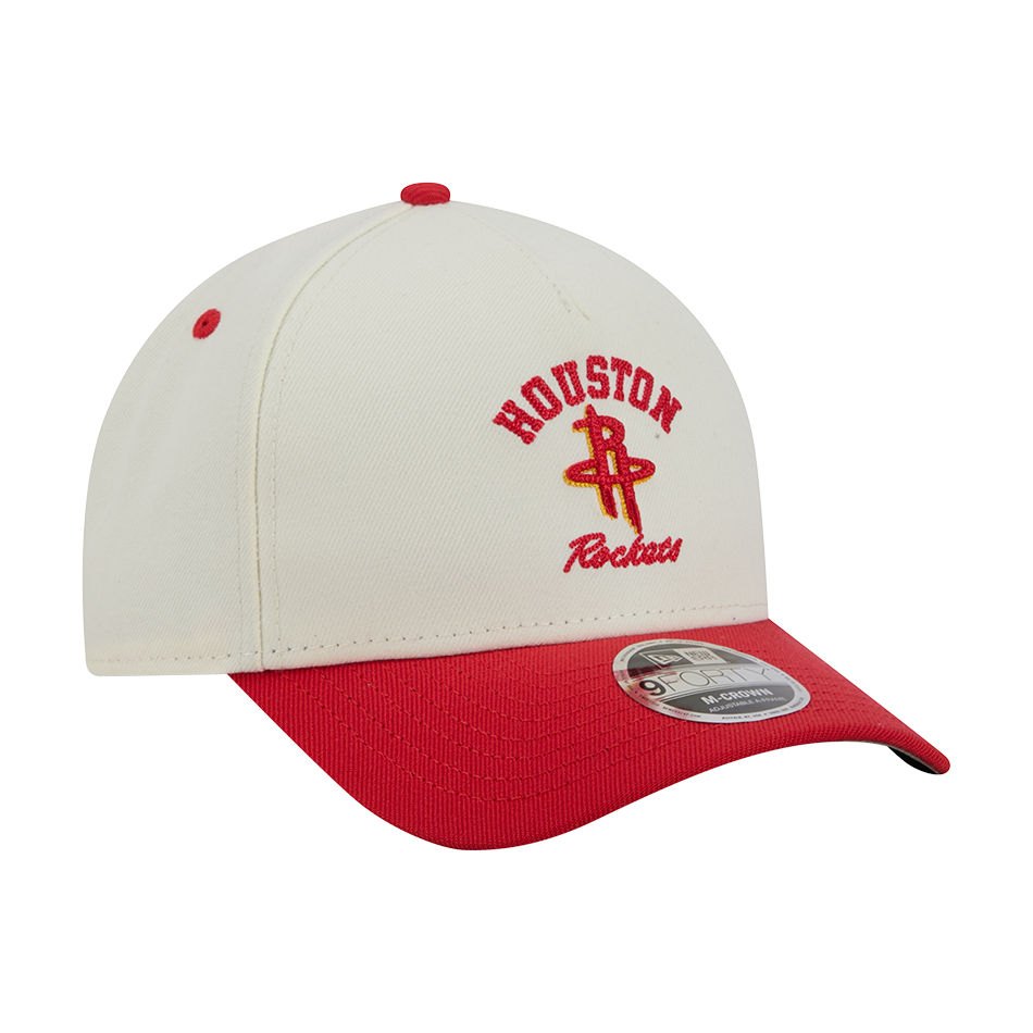 Men's Houston Rockets New Era 9FORTY M-Crown A-Frame Arch Adjustable Cap-2