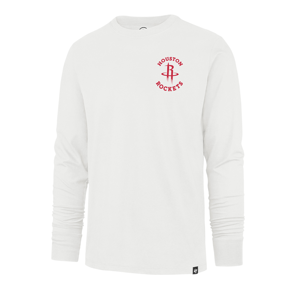 Men's Houston Rockets '47 Fall Back Franklin Long-Sleeve T-Shirt