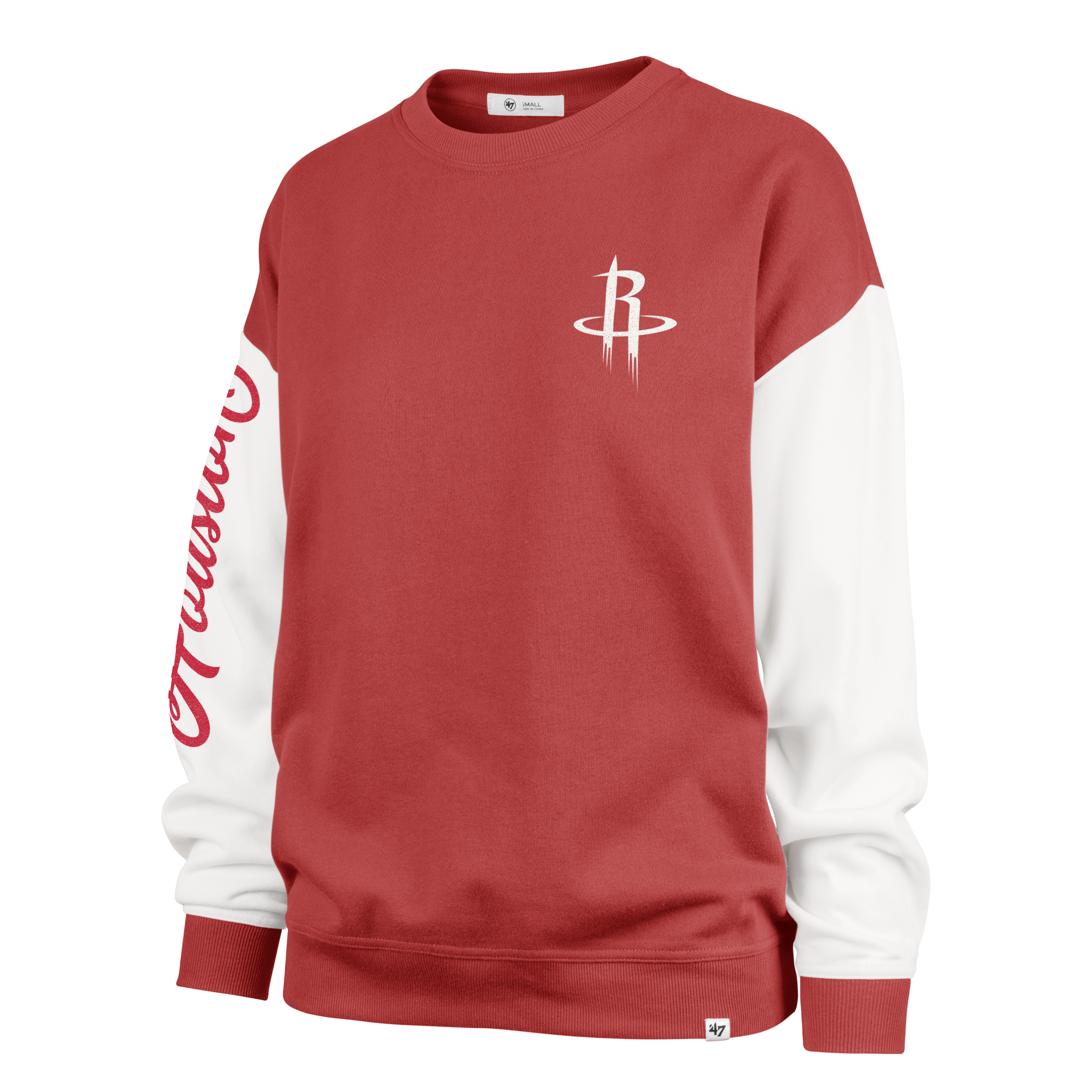 Women's Houston Rockets '47 Rise Andie Crew Sweatshirt