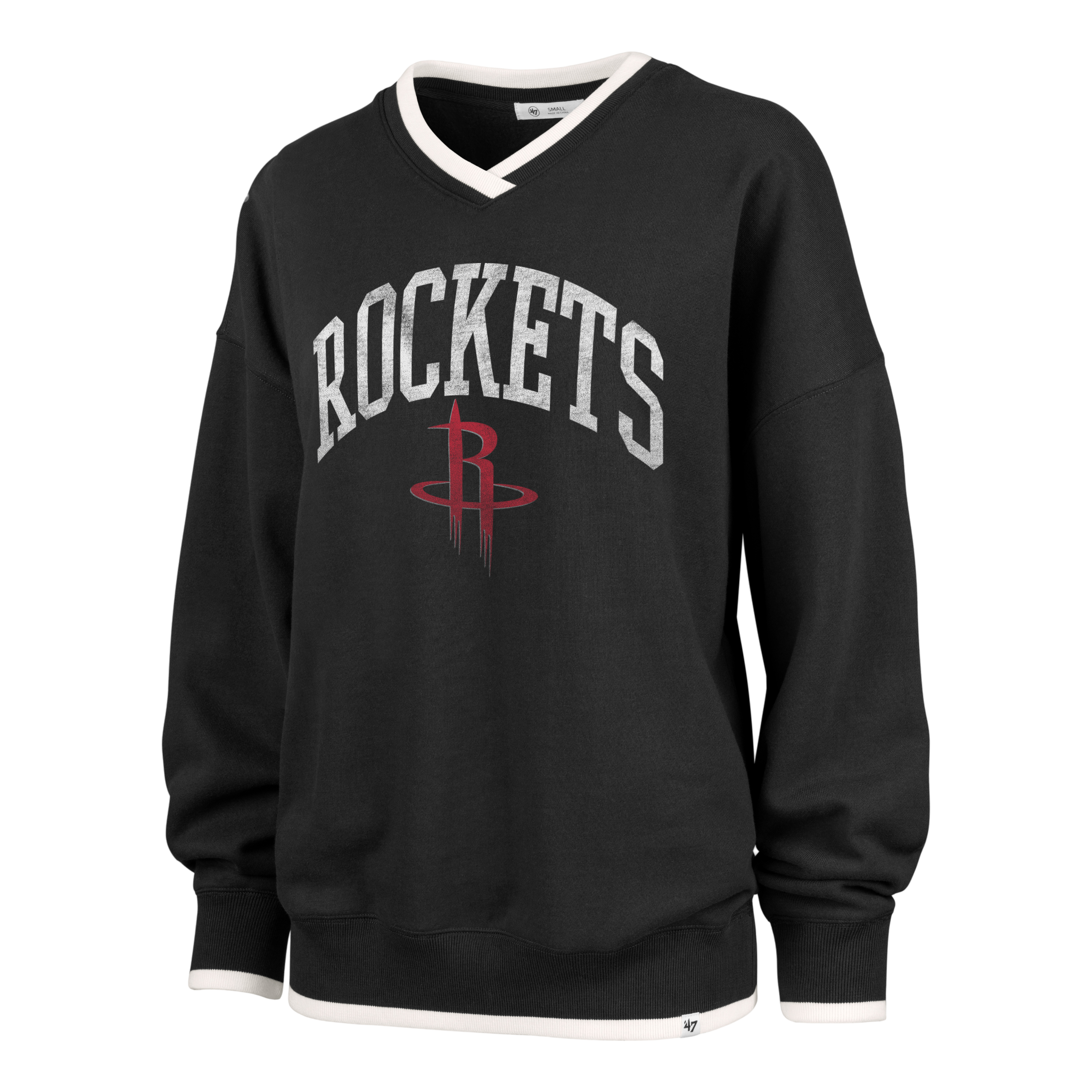 Women's Houston Rockets '47 Wax Pack Daze Eighties Sweatshirt