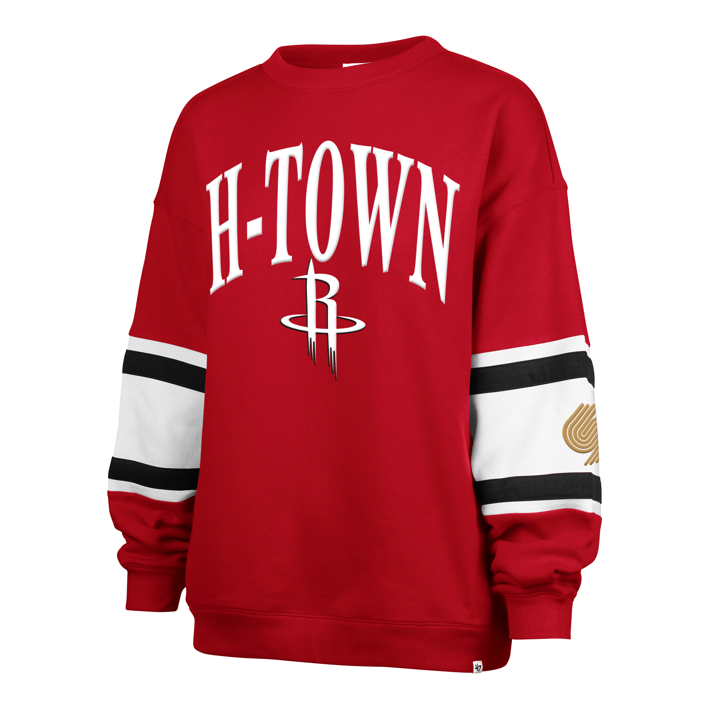 Women s Houston Rockets 47 City Edition Steadfast Crewneck Sweatshirt