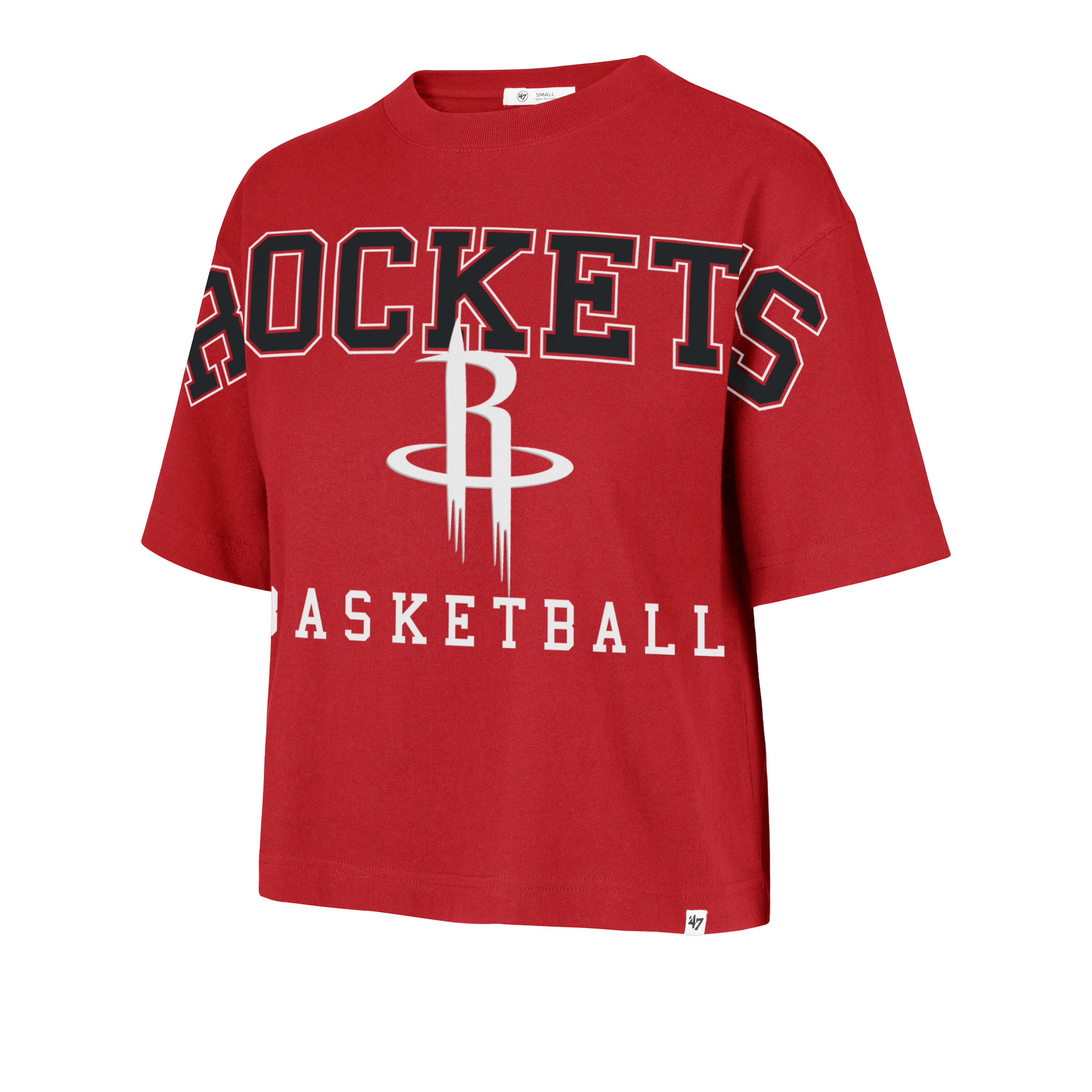 Women's Houston Rockets '47 Outreach Crop T-Shirt