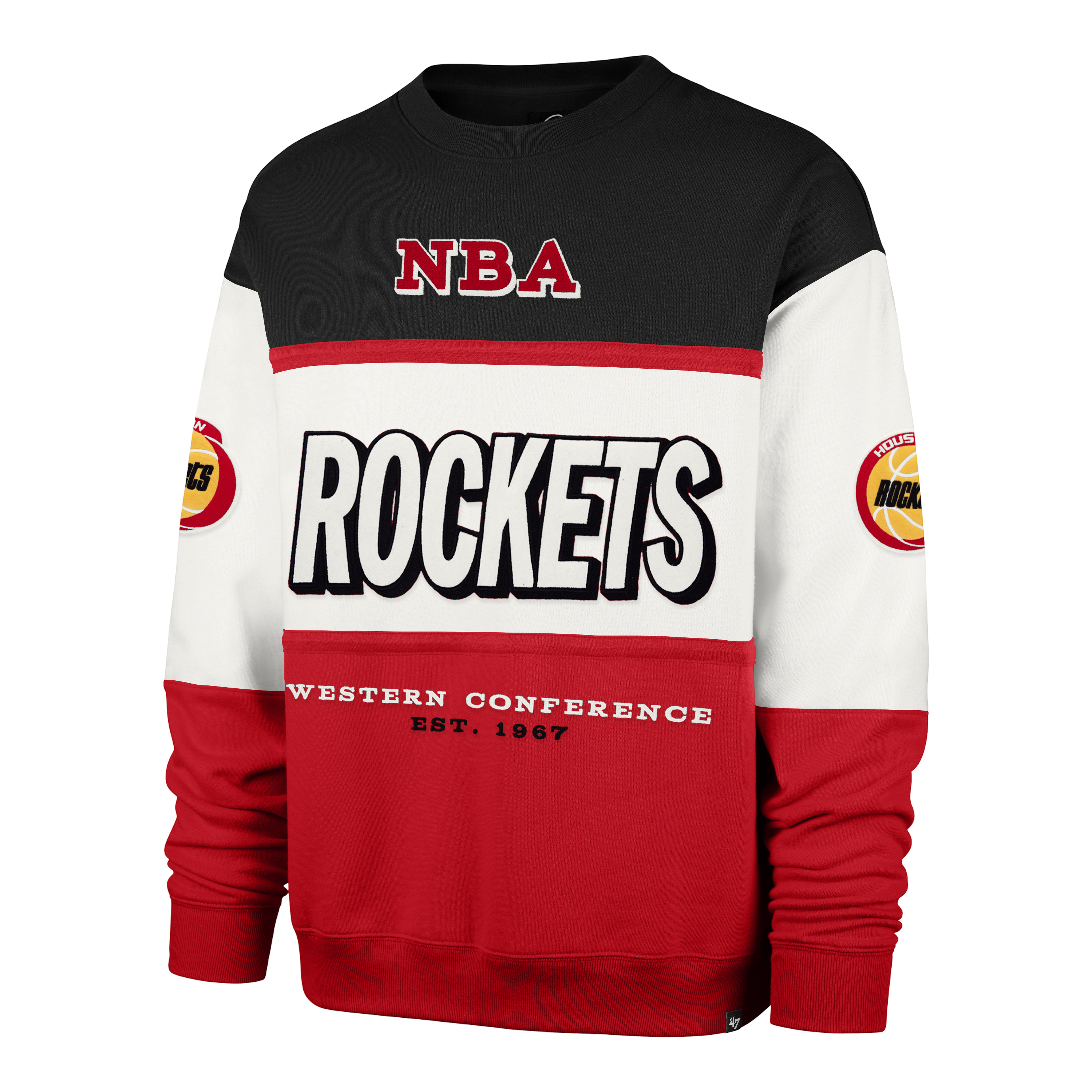 Men's Houston Rockets '47 HWC Maximalist Crewneck Sweatshirt