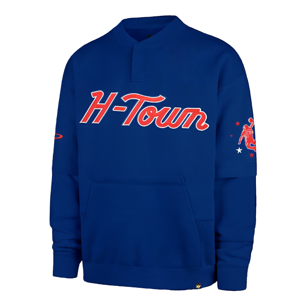 Men's Houston Rockets '47 City Edition Trifecta Double-Layer Sweatshirt