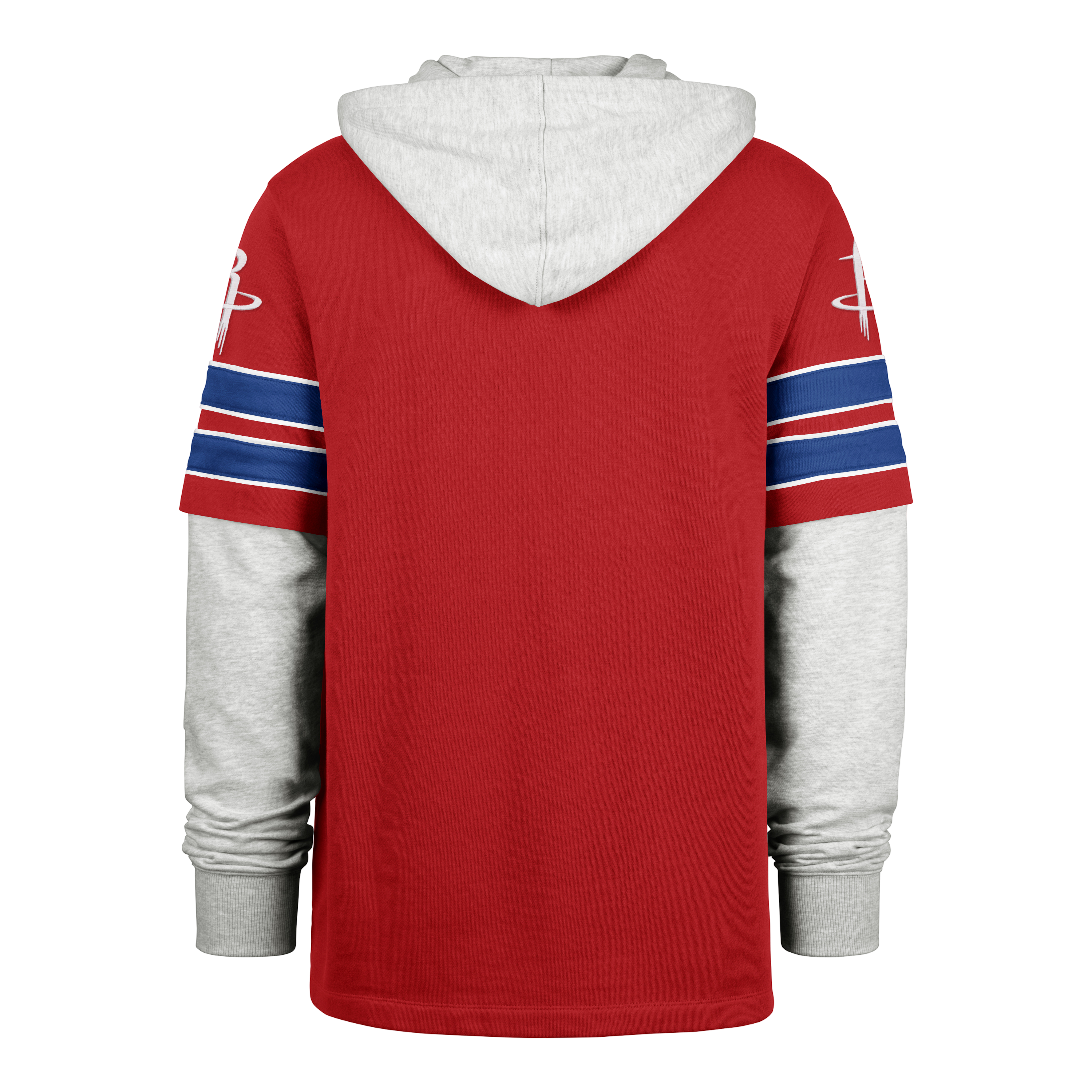 Men's Houston Rockets '47 City Edition Cornerback Lacer Layered Sweatshirt