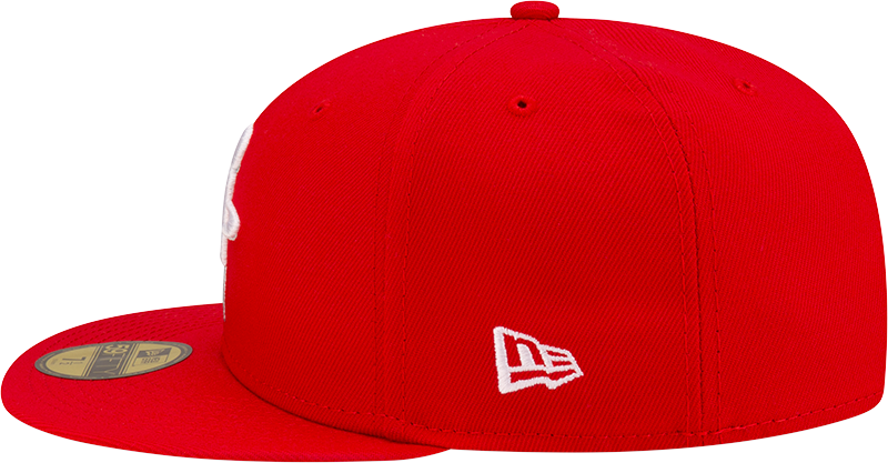 Men's Houston Rockets New Era 59FIFTY Primary Logo Fitted Cap (Red)