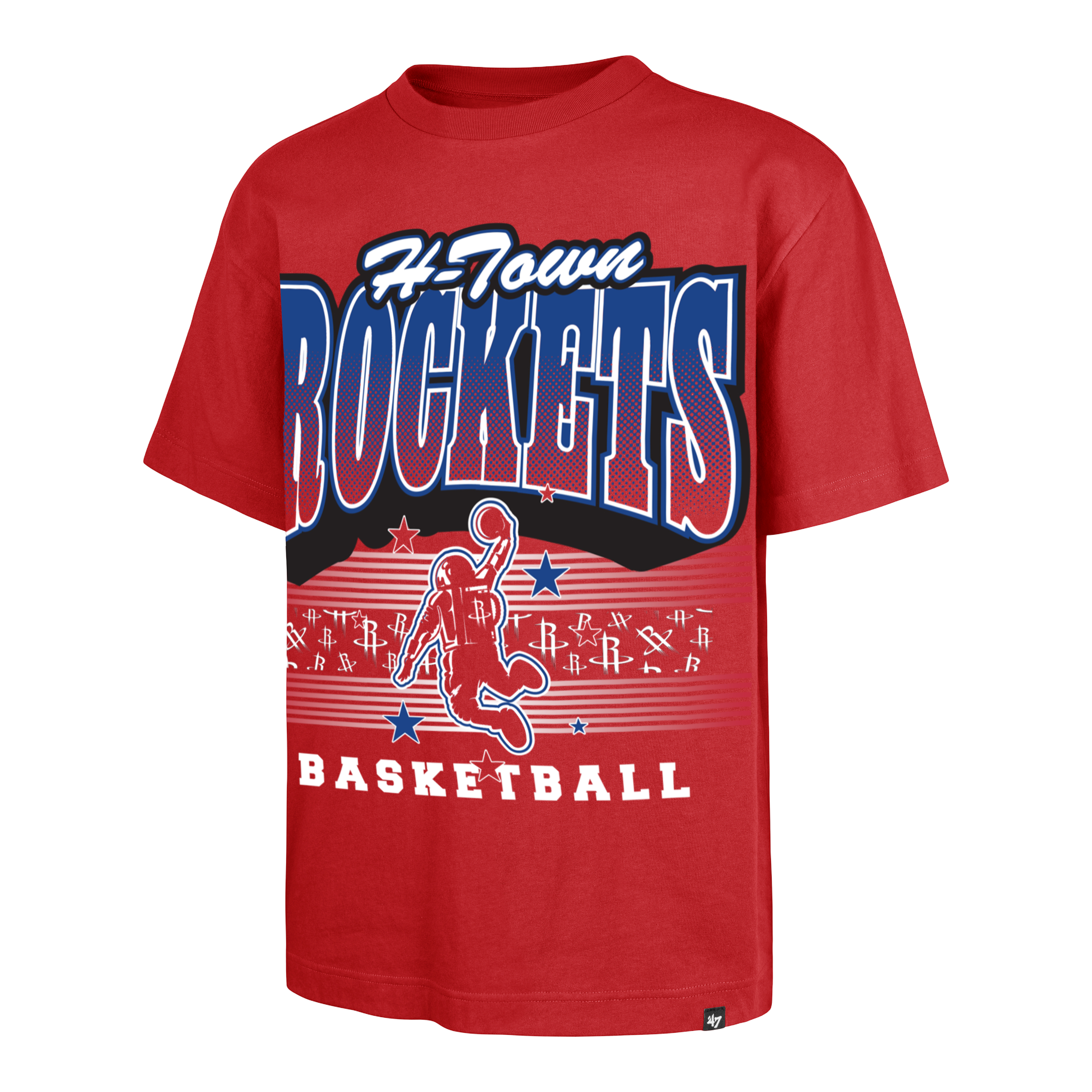 Men's Houston Rockets '47 City Edition Hand Check Foundation T-Shirt