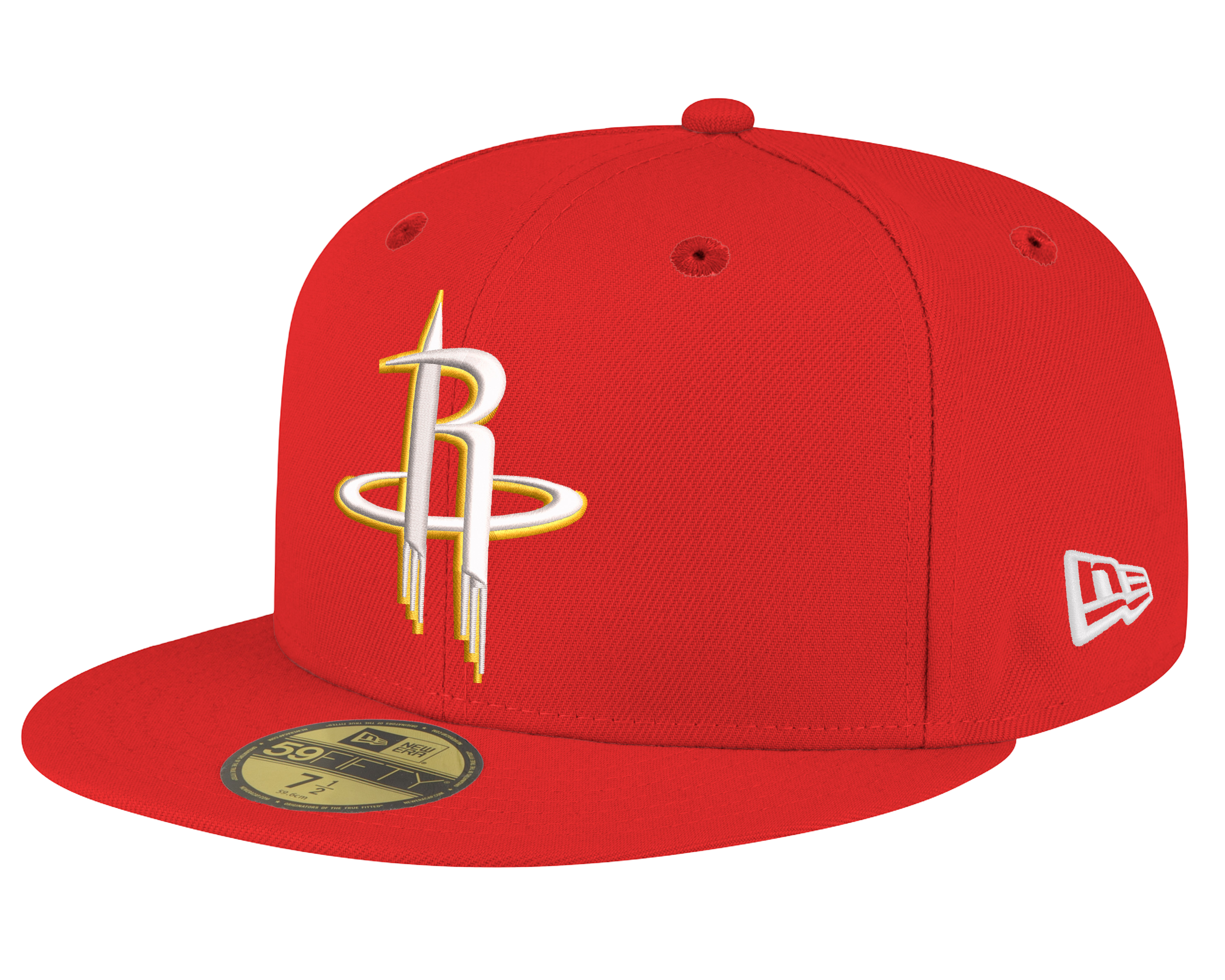 Men's Houston Rockets New Era 59FIFTY Primary Logo Fitted Cap