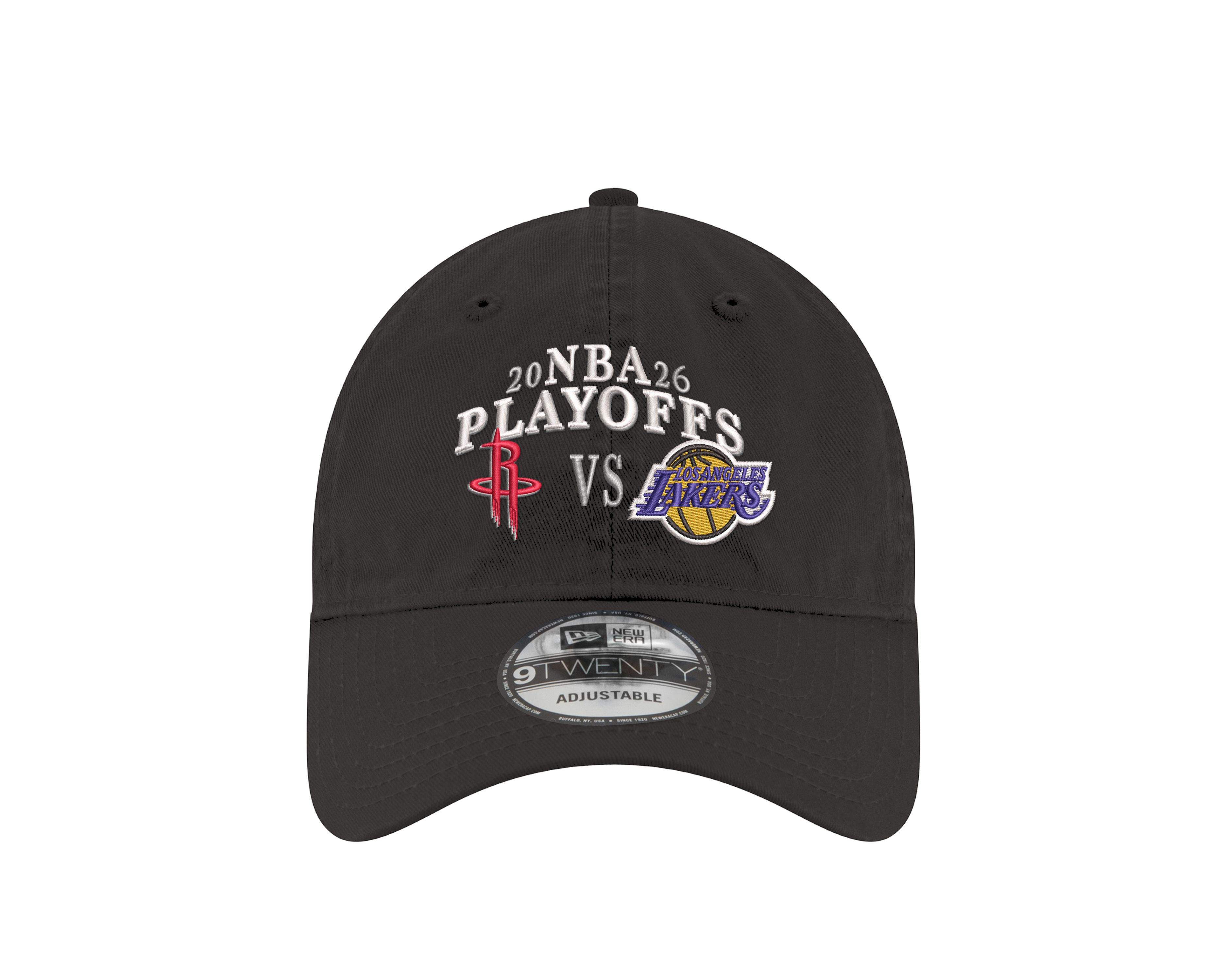 Men's Houston Rockets New Era 9TWENTY 2026 Playoffs Adjustable Cap