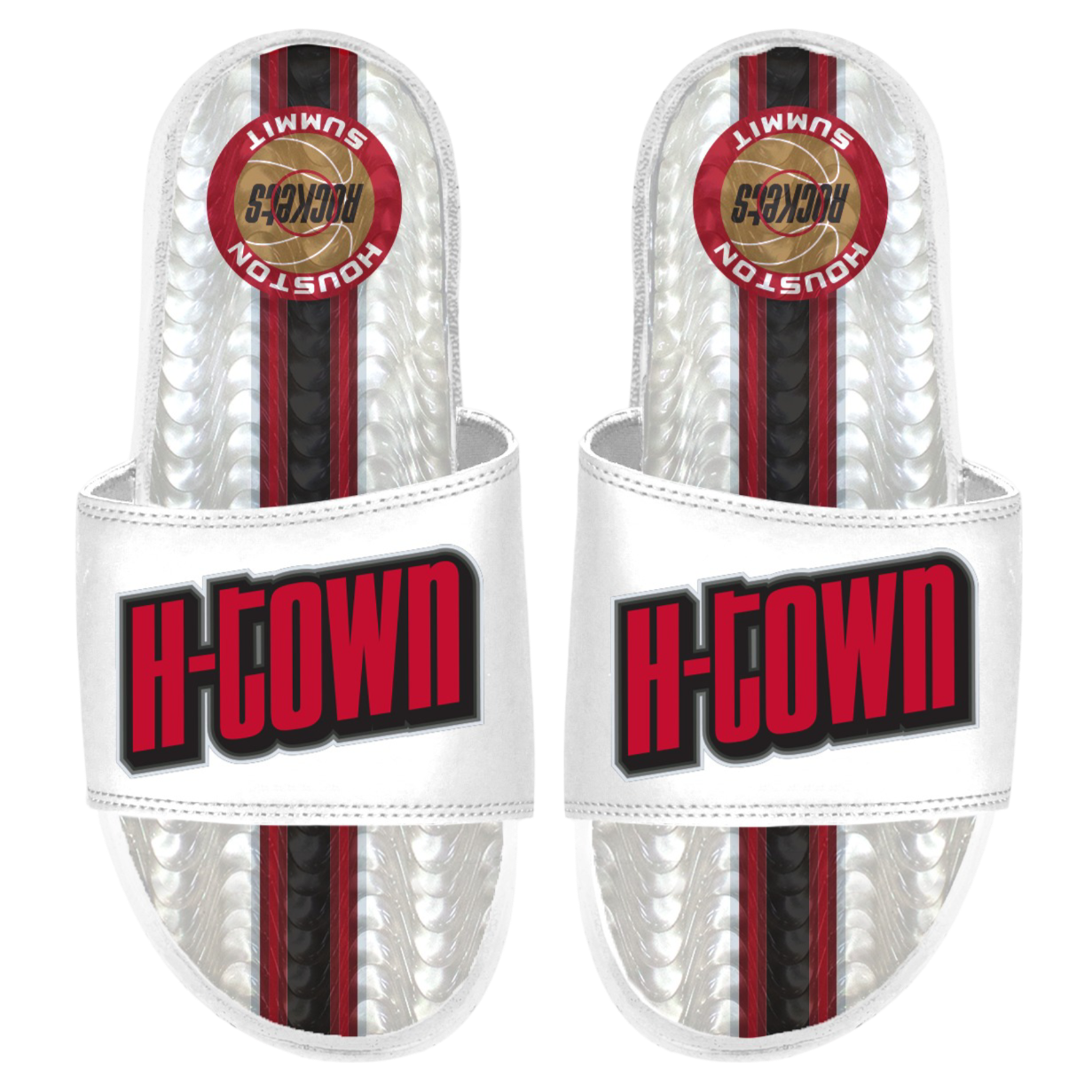 Men's Houston Rockets iSlide City Edition Gel Slide