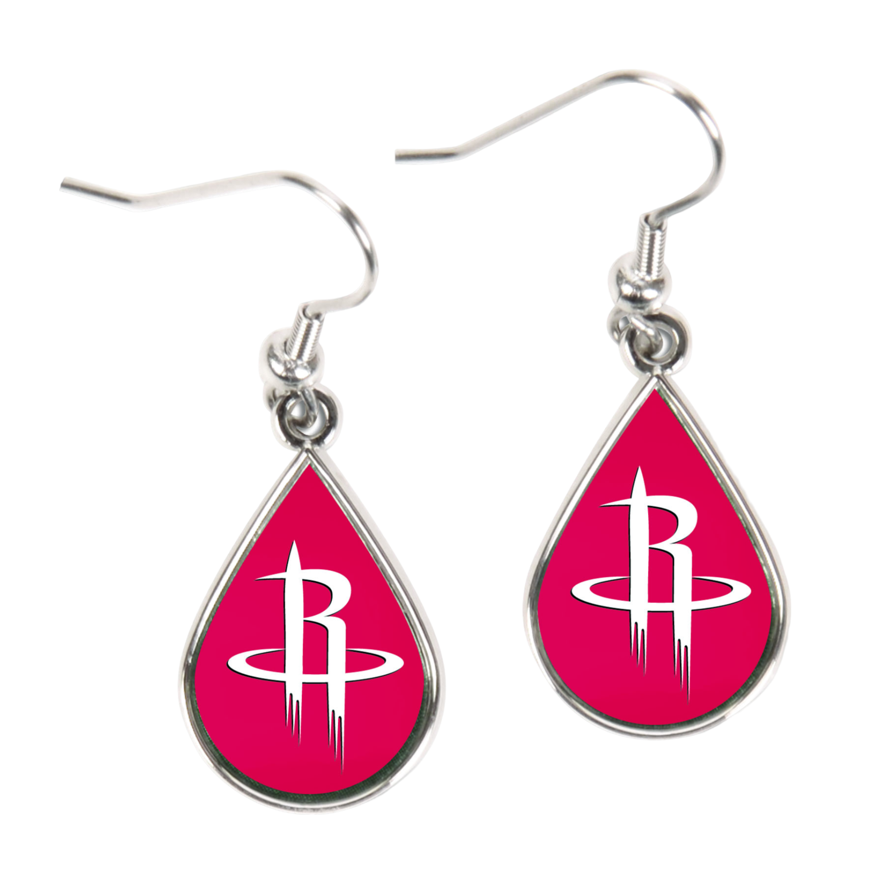 Houston Rockets Wincraft Tear Drop Logo Earrings