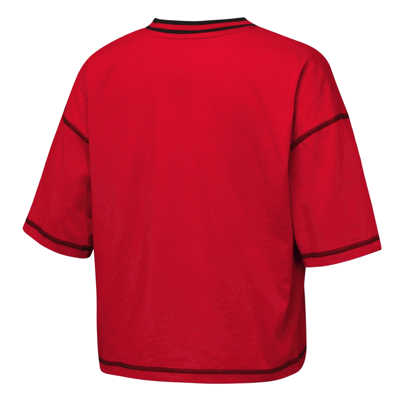 Youth Girl's Houston Rockets Outerstuff Full Court Press Boxy T-Shirt