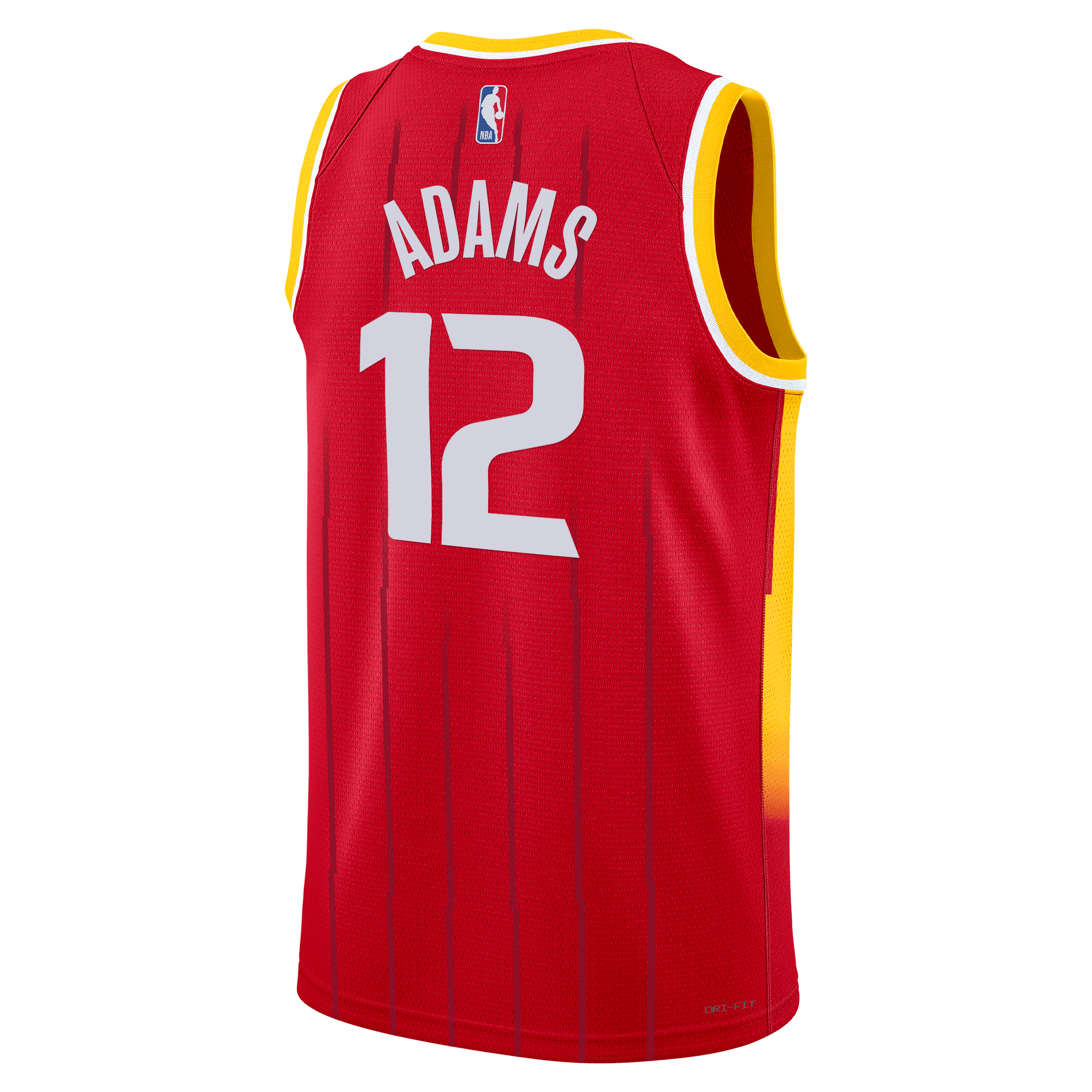 Men's Houston Rockets Steven Adams Nike Icon Swingman Jersey-2