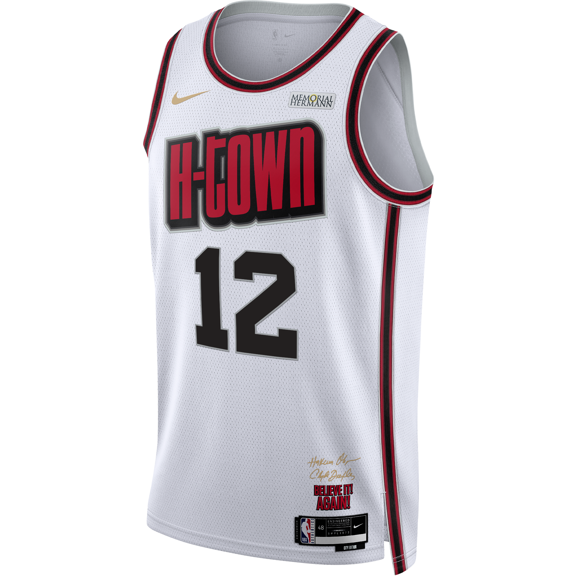 Men s Houston Rockets Nike Steven Adams City Edition Swingman Jersey