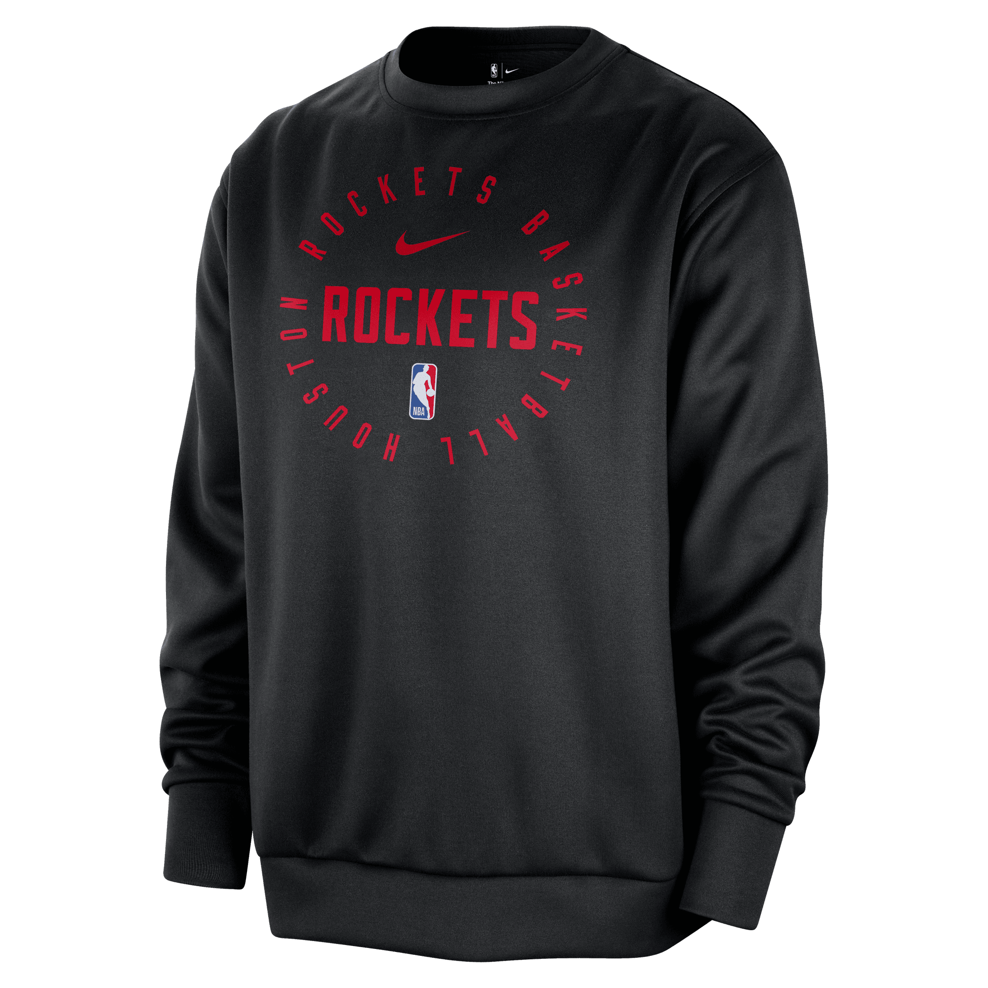 Men's Houston Rockets Nike 2024-25 Spotlight Crewneck Sweatshirt