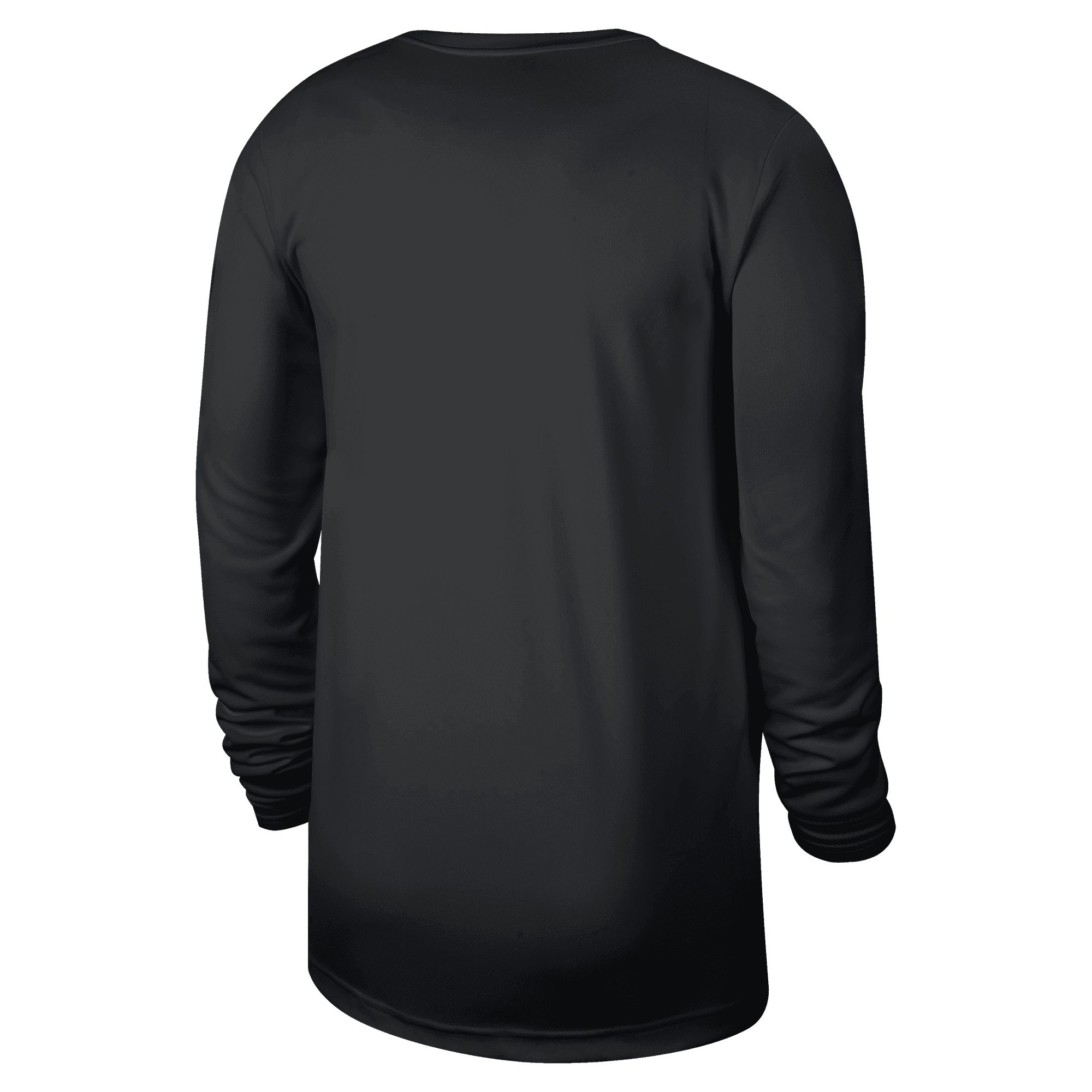 Men's Houston Rockets Nike 2024-25 On-Court Practice Black Long-Sleeve T-Shirt