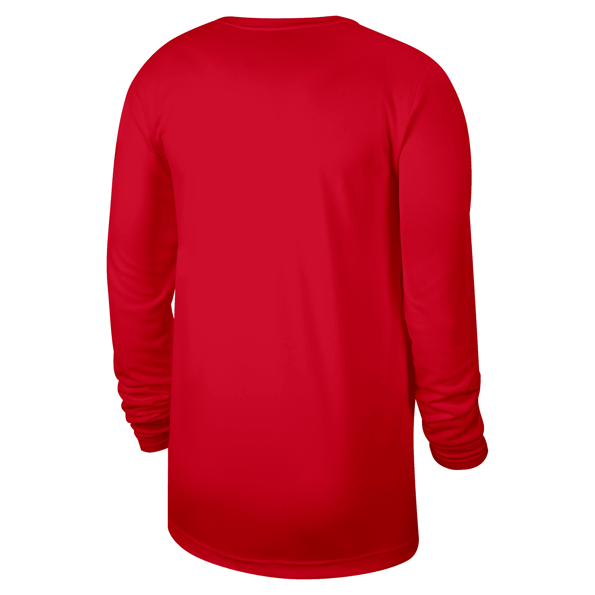 Men's Houston Rockets Nike 2024-25 On-Court Practice Red Long-Sleeve T-Shirt