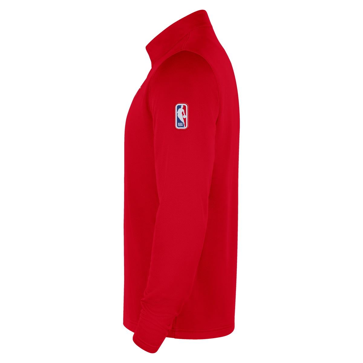Men's Houston Rockets Nike Dri-FIT 1/4-Zip Jacket (Red)-2