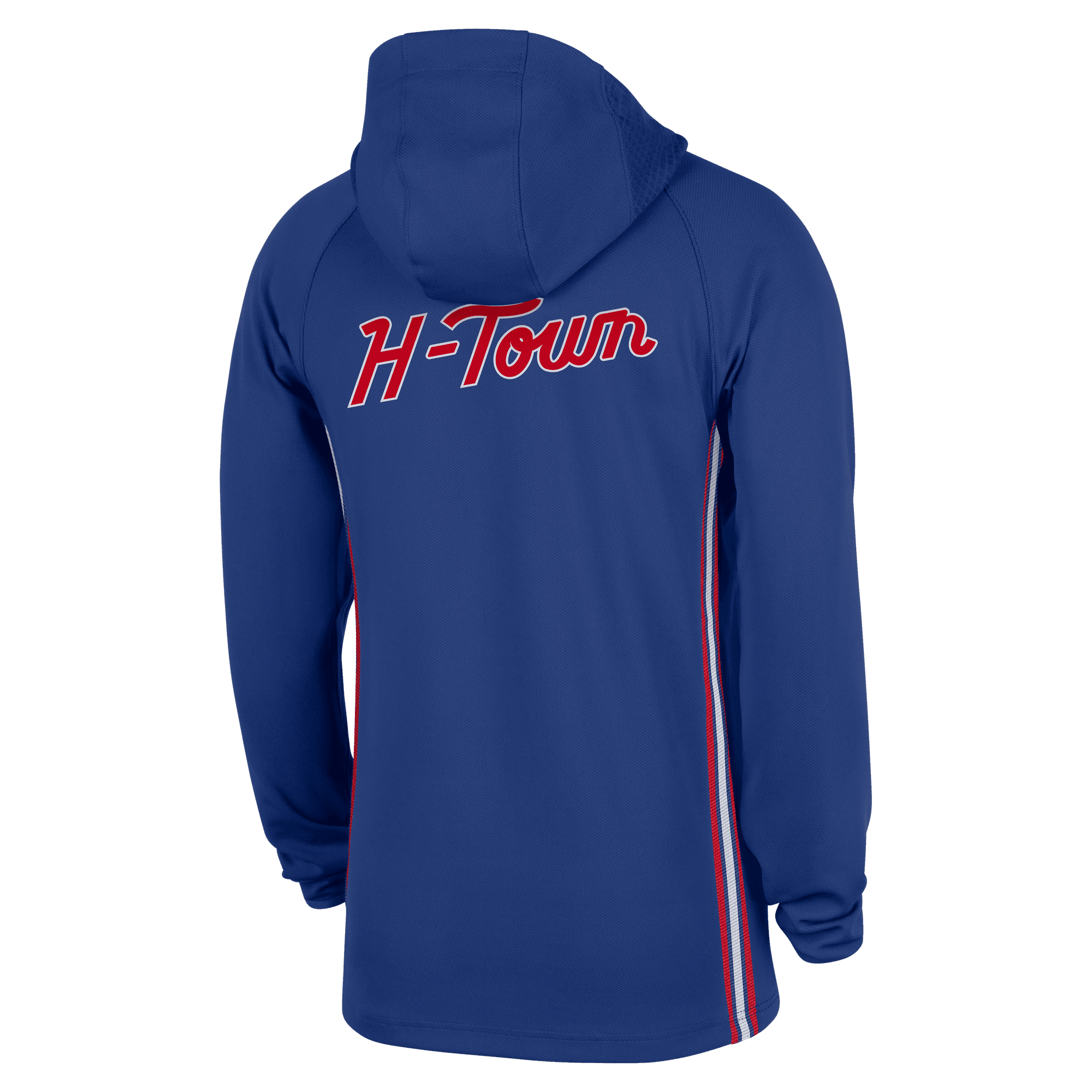 Men's Houston Rockets Nike City Edition On-Court Zone Quarter-Zip Dri-FIT Hoodie Jacket