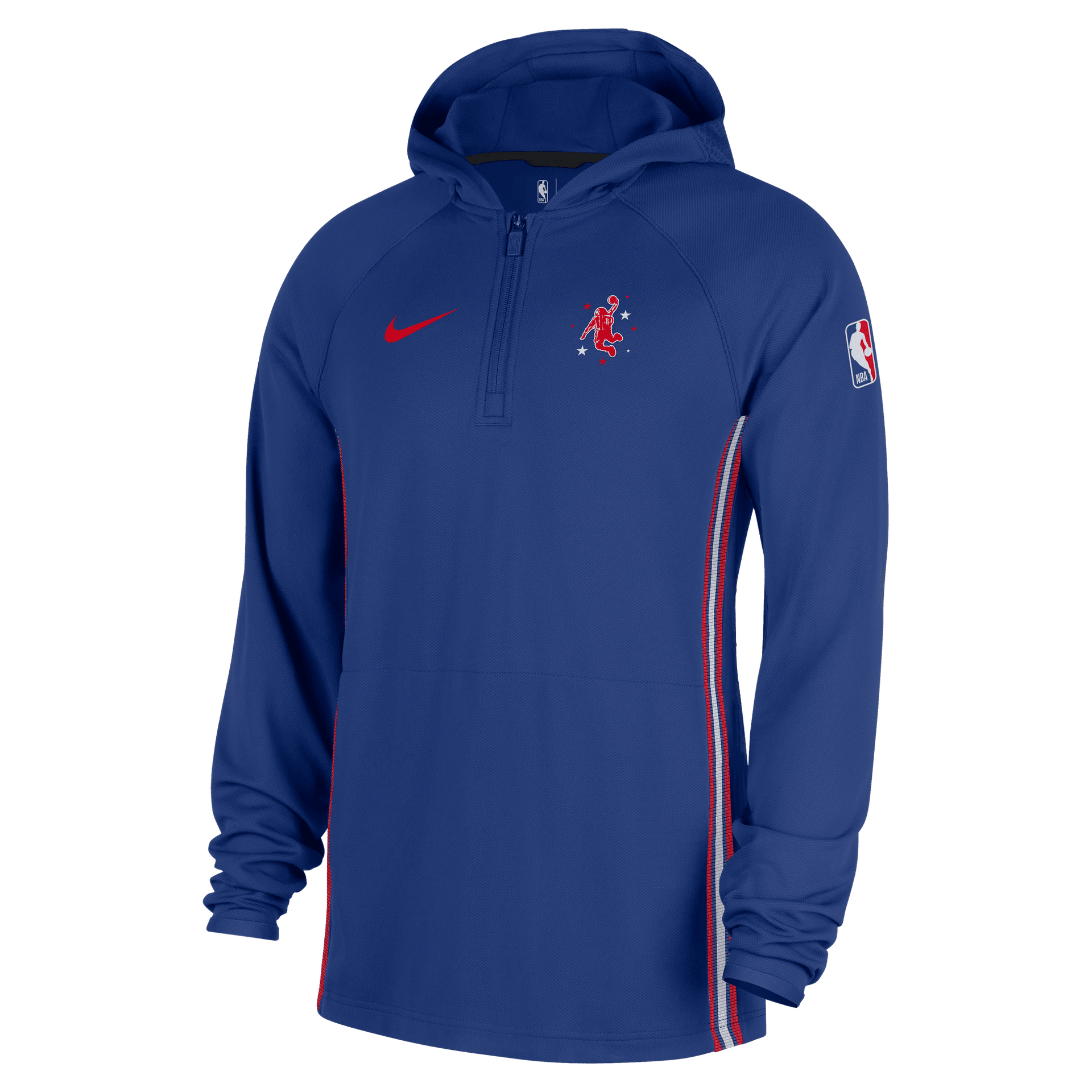 Men's Houston Rockets Nike City Edition On-Court Zone Quarter-Zip Dri-