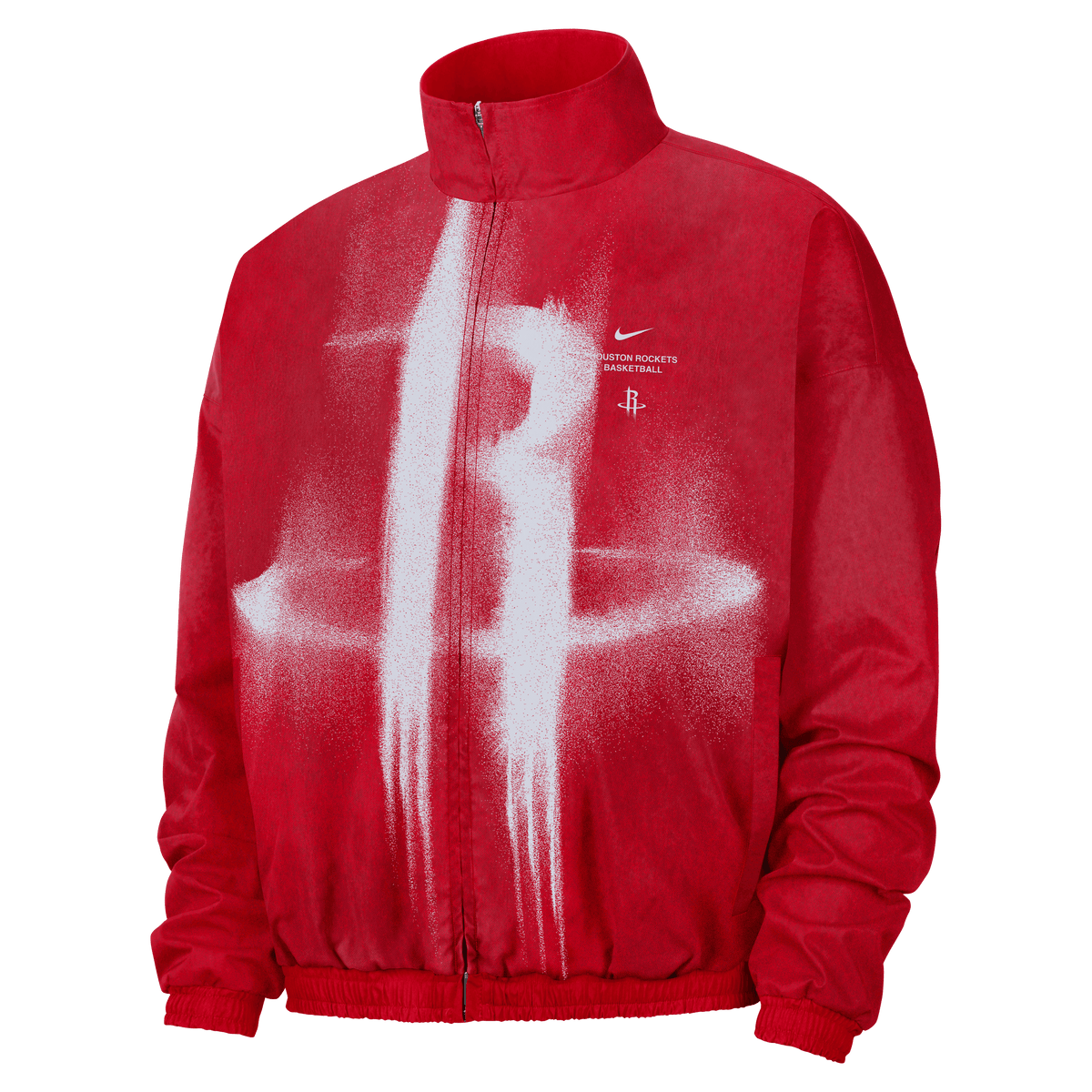Men's Houston Rockets Nike Game Theater Loud Standard Issue Jacket