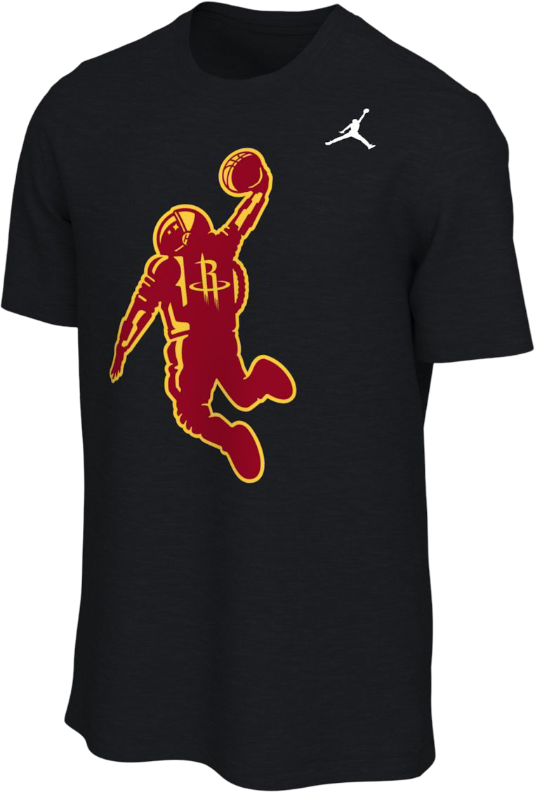 Men's Houston Rockets Jordan Brand Statement T-Shirt-1