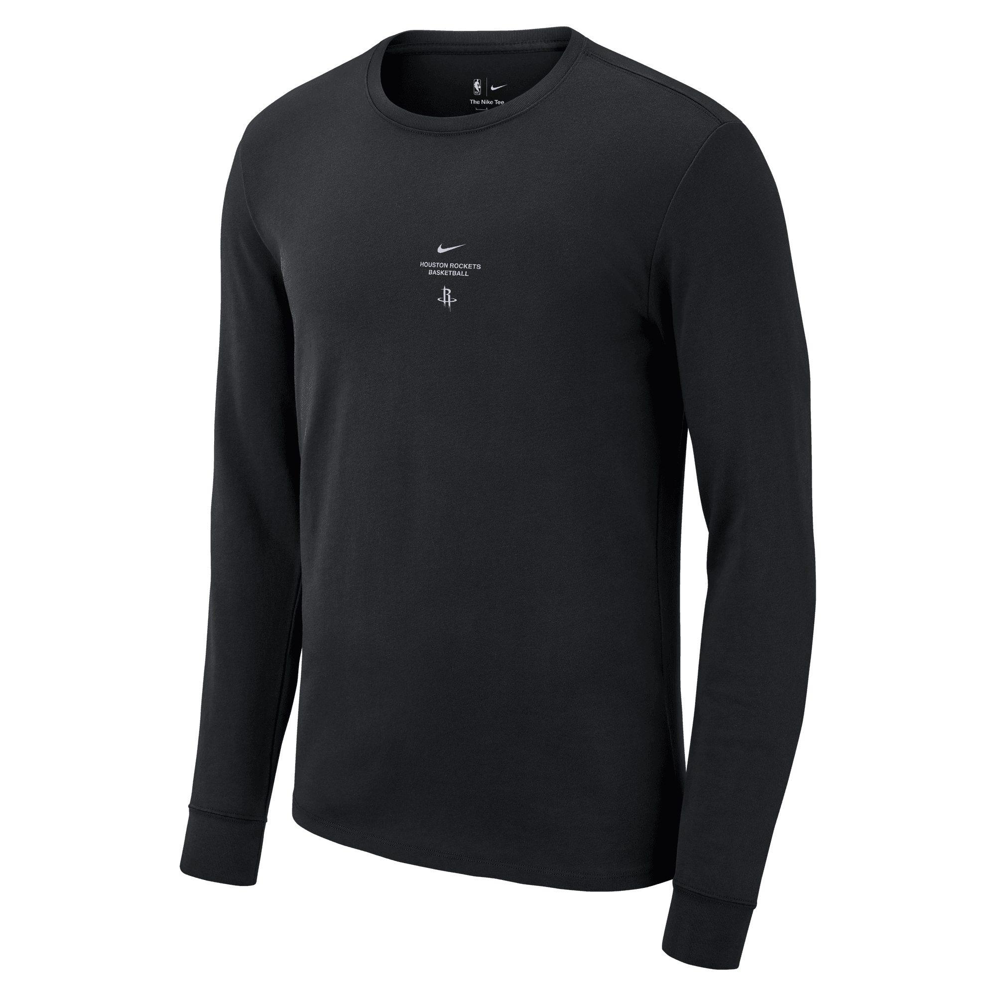 Men's Houston Rockets Nike 2026-27 Practice Long-Sleeve T-Shirt (Black)-1
