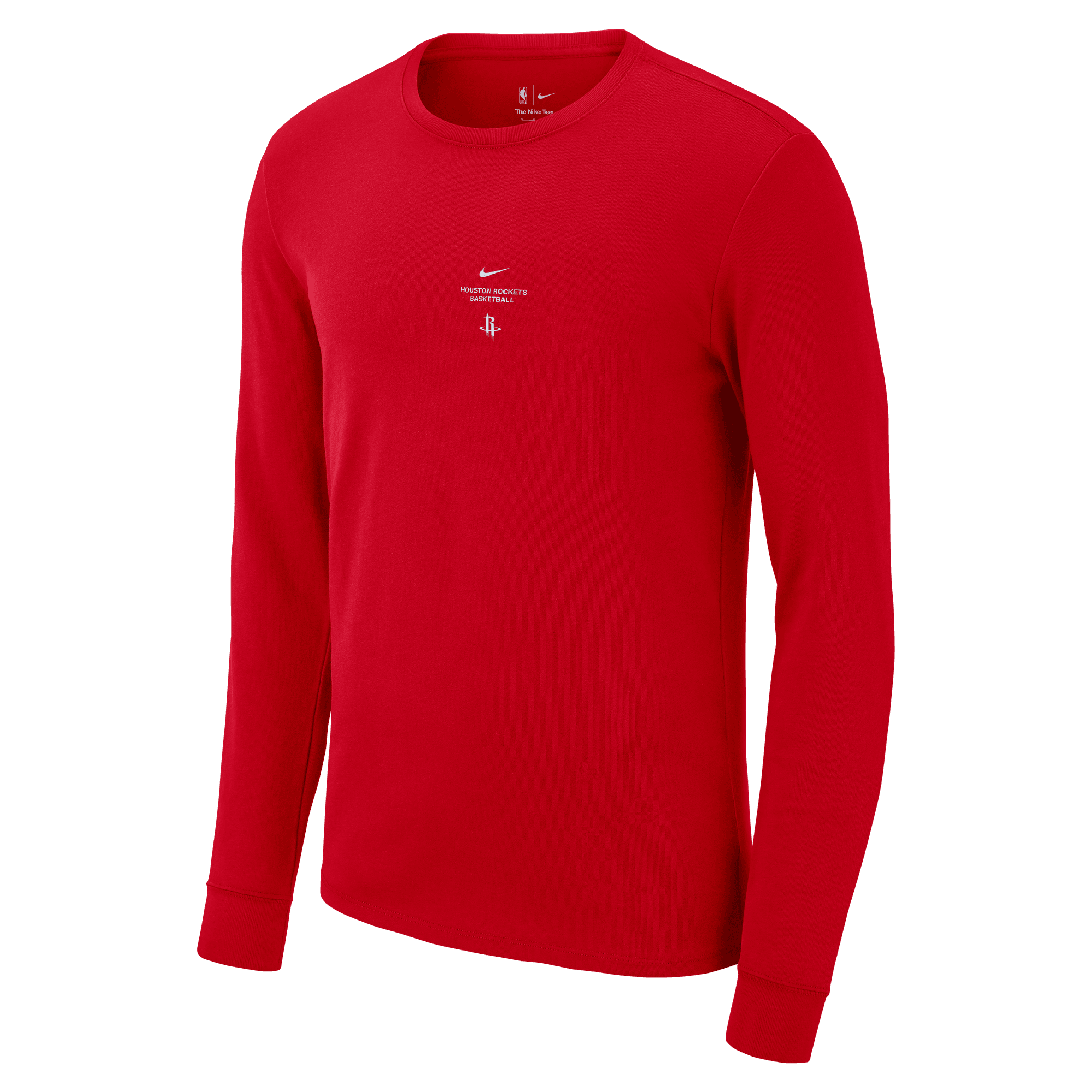 Men's Houston Rockets Nike 2026-27 Practice Long-Sleeve T-Shirt (Red)-1