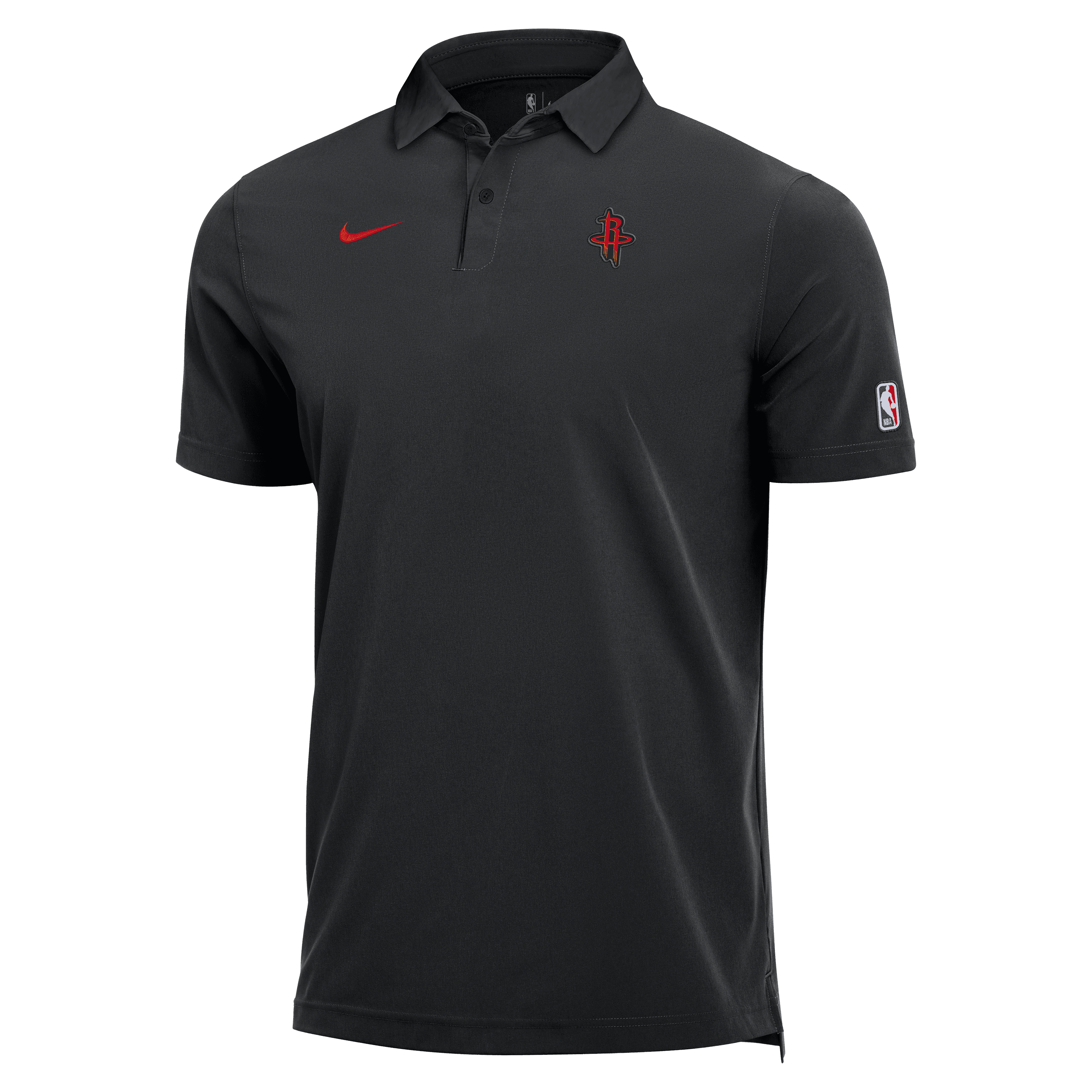 Men's Houston Rockets Nike Dri-FIT Polo (Black)