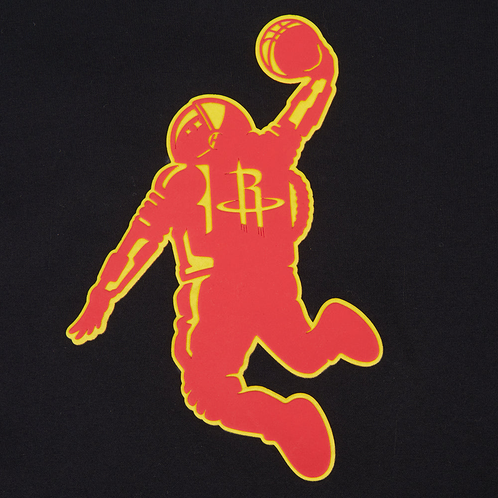 Men's Houston Rockets Pro Standard Drop Shoulder T-Shirt (Black)