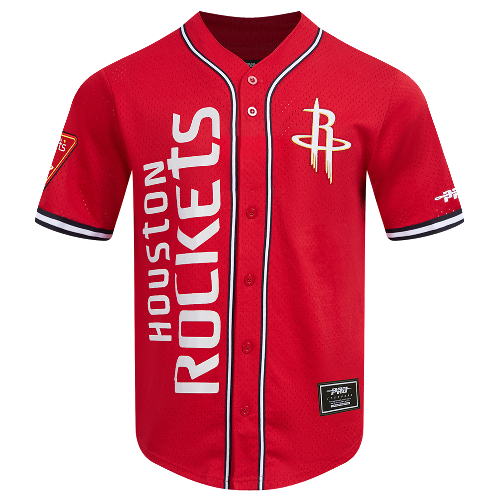 Men's Houston Rockets Pro Standard Baseball Jersey (Red)