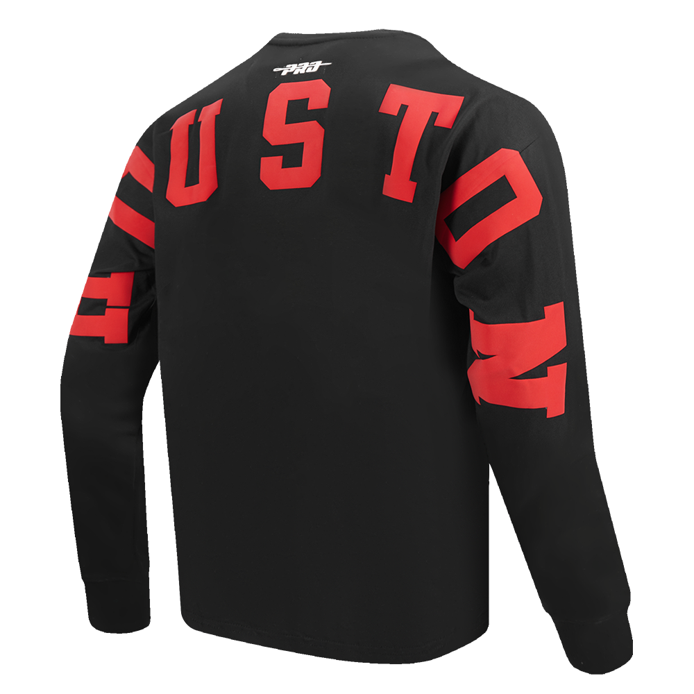 Men's Houston Rockets Pro Standard Wingspan Long-Sleeve T-Shirt