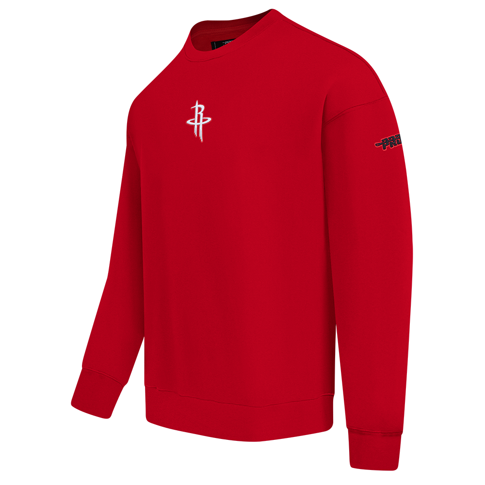 Men's Houston Rockets Pro Standard Classic Icon Crewneck Sweatshirt