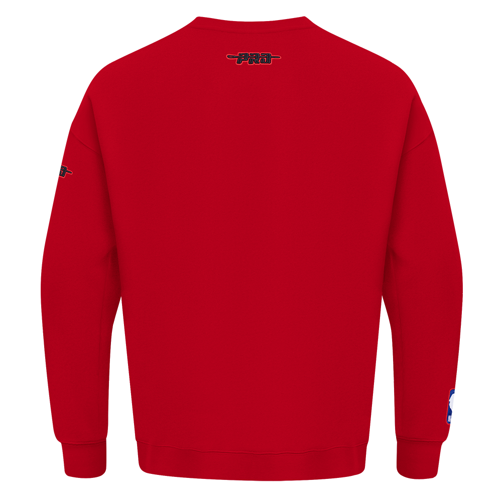 Men's Houston Rockets Pro Standard Classic Icon Crewneck Sweatshirt