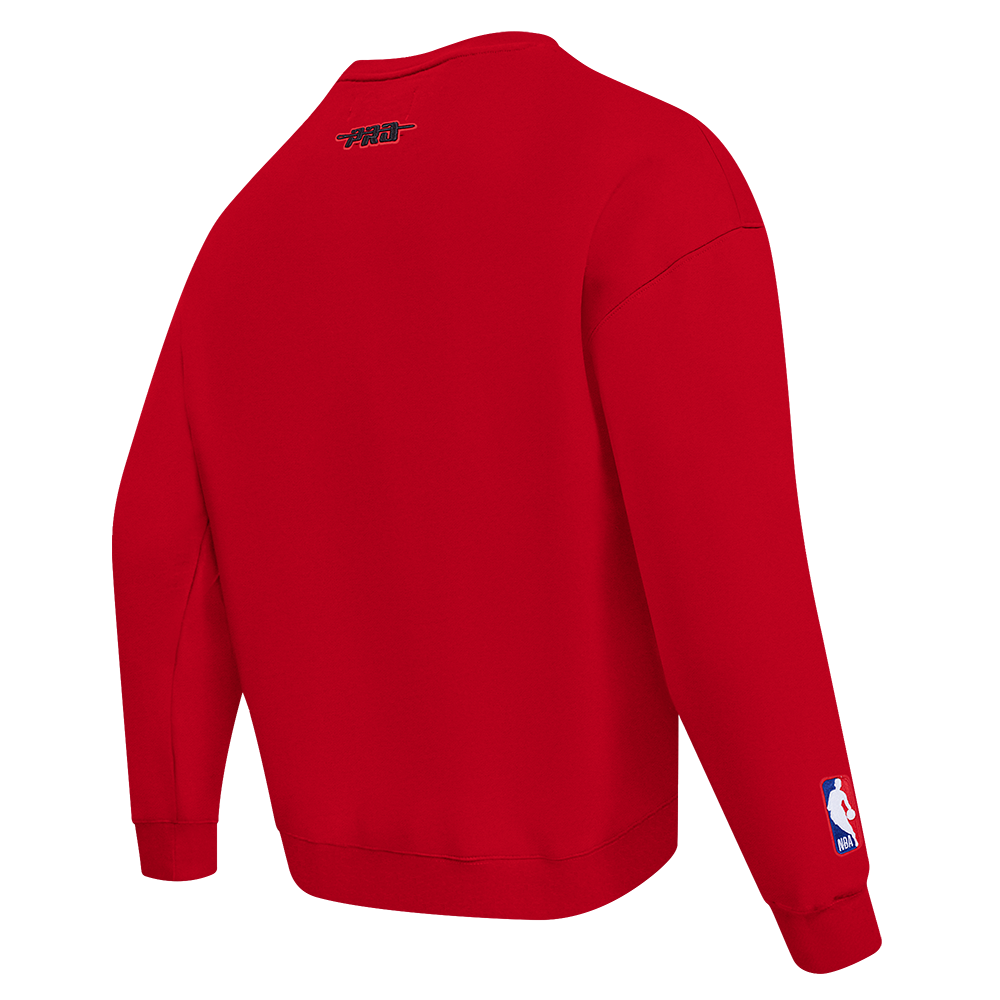Men's Houston Rockets Pro Standard Classic Icon Crewneck Sweatshirt