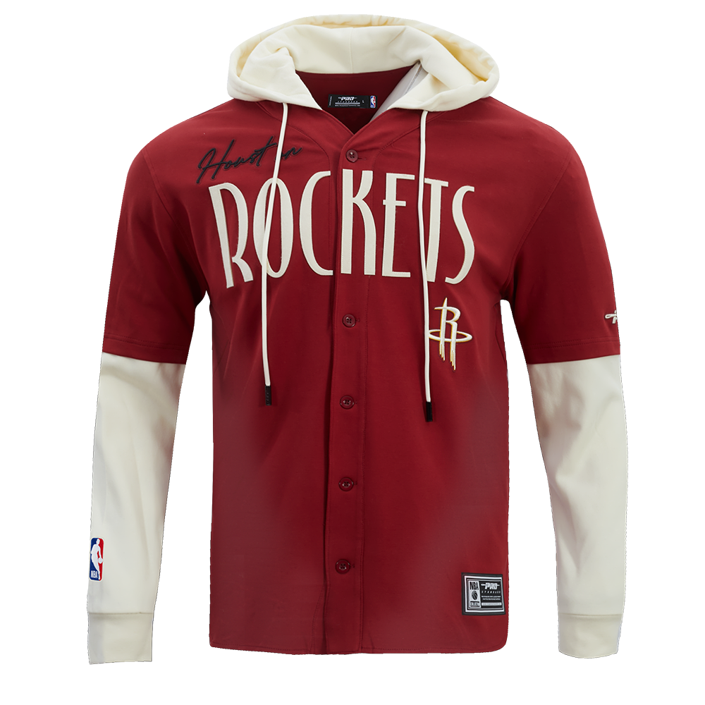 Men's Houston Rockets Pro Standard Button Down Hoodie