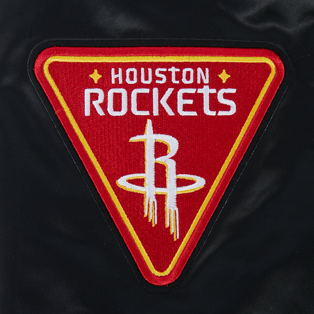 Men's Houston Rockets Pro Standard Satin Jacket (Black)