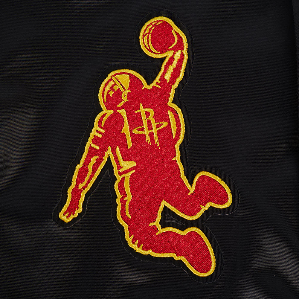 Men's Houston Rockets Pro Standard Satin Jacket (Black)