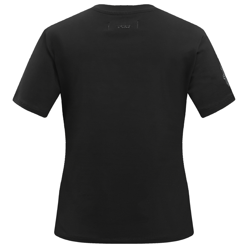 Women's Houston Rockets Pro Standard Triple Black Slim Fit T-Shirt