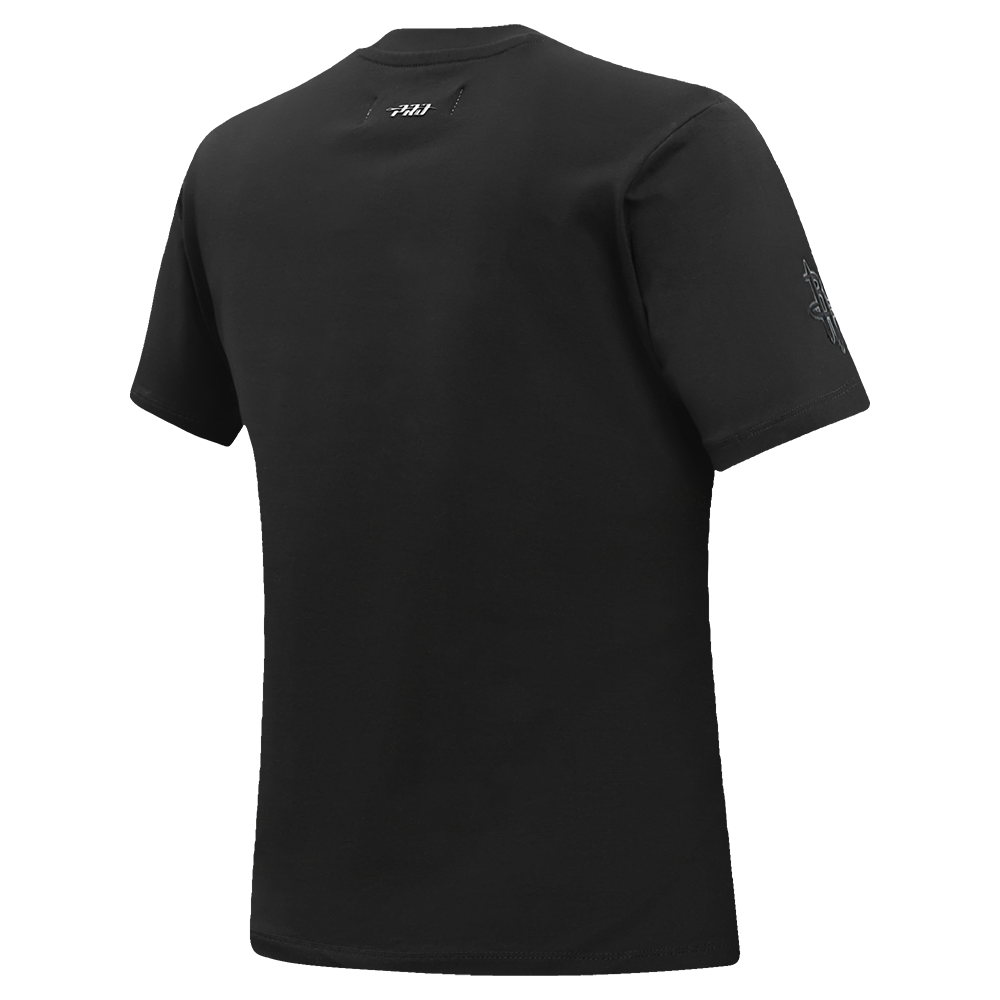 Women's Houston Rockets Pro Standard Triple Black Slim Fit T-Shirt