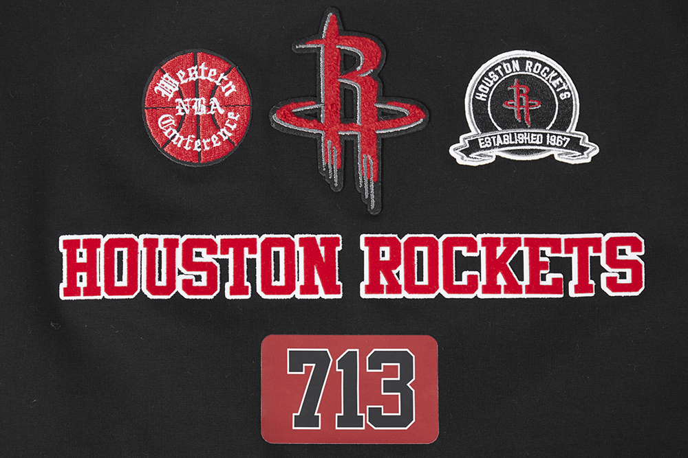 Women's Houston Rockets Pro Standard 713 Edition Slim Fit T-Shirt